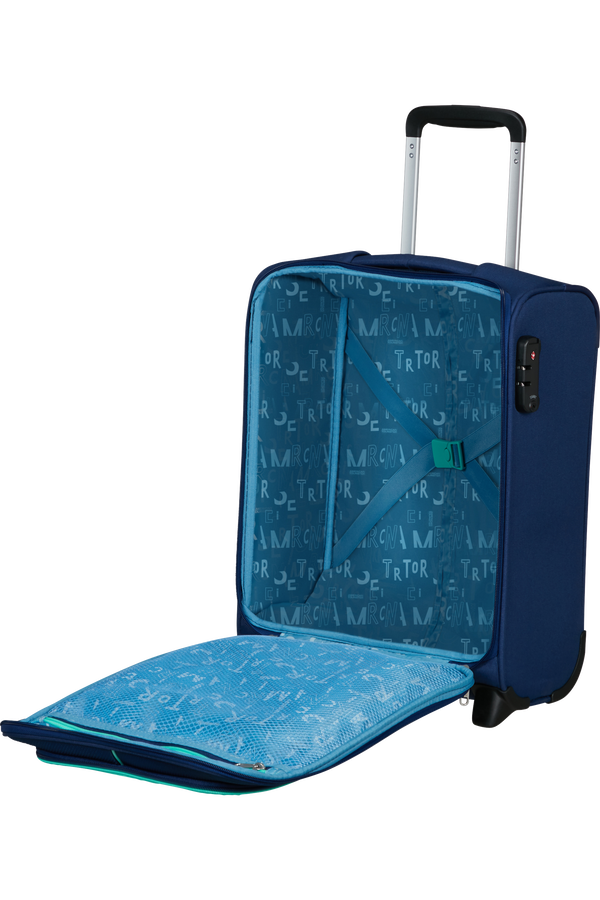 American Tourister Sea Seeker Upright Underseater Tsa 45cm  Combat Navy