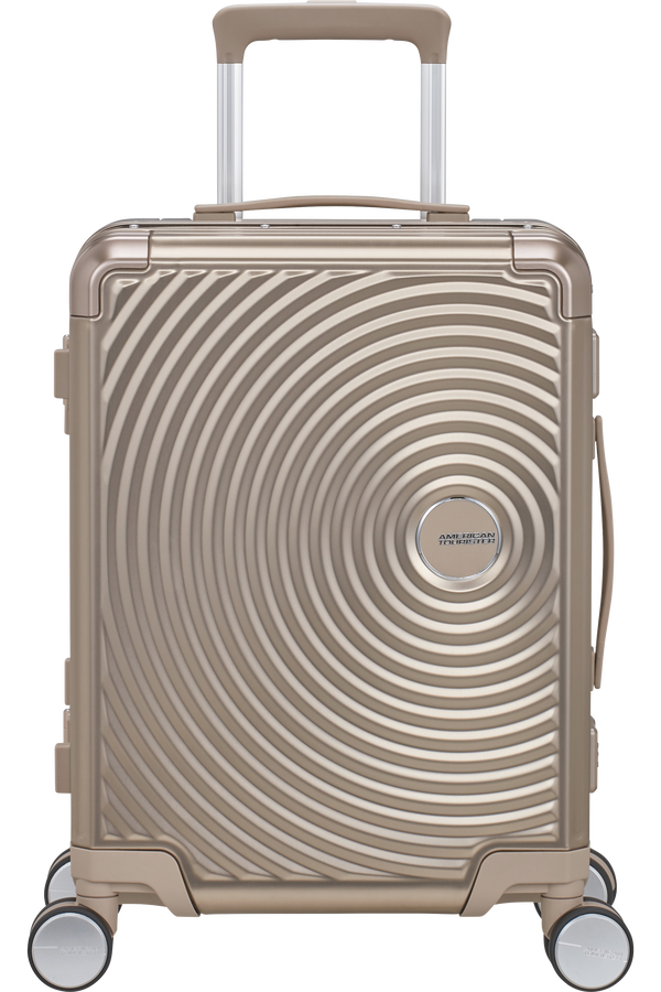 American Tourister Soundbox Alu Spinner TSA 55cm  Bronce