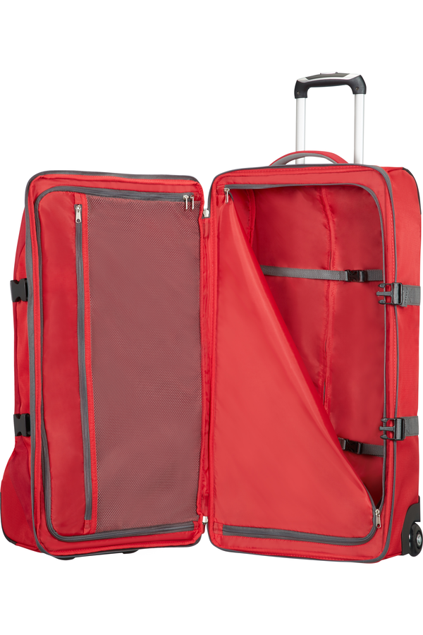 American Tourister Road Quest Bolsa de viaje con ruedas L Solid Red