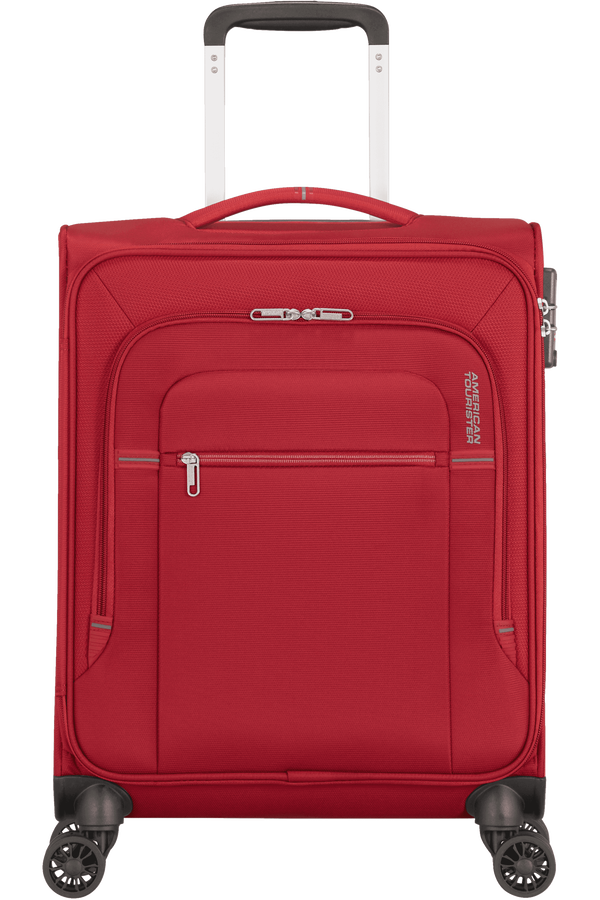 American Tourister Crosstrack Spinner 55cm  Red/Grey