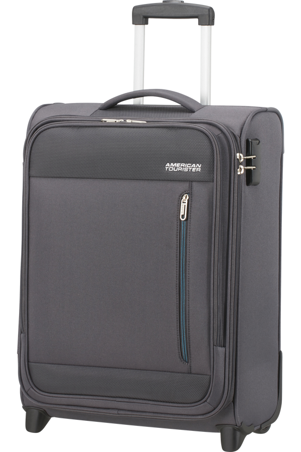 American Tourister Heat Wave Upright 55cm  Charcoal Grey