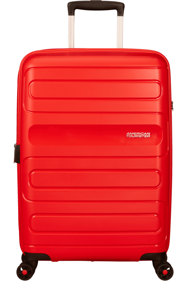 American Tourister Sunside Spinner Expandable 68cm Sunset Red