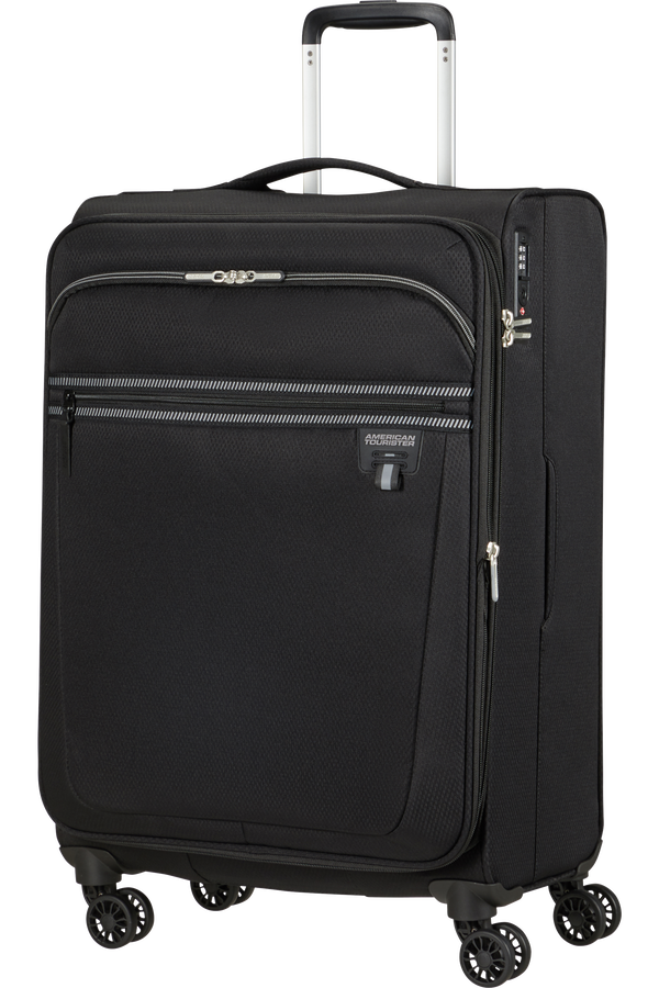 American Tourister Aerospin Spinner Expandable M  Negro