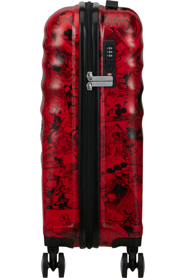 American Tourister Disney Wavebreaker Spinner TSA Disney Fl 55cm  Mickey Comics Red