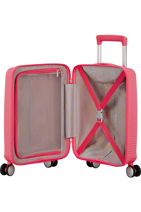 American Tourister Soundbox Mini Spinner 47cm  Sun Kissed Coral American Tourister Soundbox Mini Spinner 47cm  Sun Kissed Coral