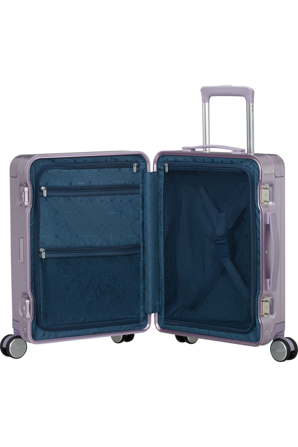 American Tourister Soundbox Alu Spinner TSA 55cm  Stormy Lilac