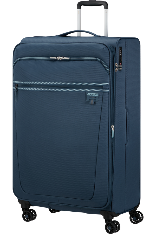 American Tourister Aerospin Spinner Expandable L  Indigo American Tourister Aerospin Spinner Expandable L  Indigo