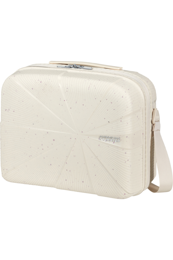 American Tourister StarVibe Beauty Case LTD  Cream Speckles