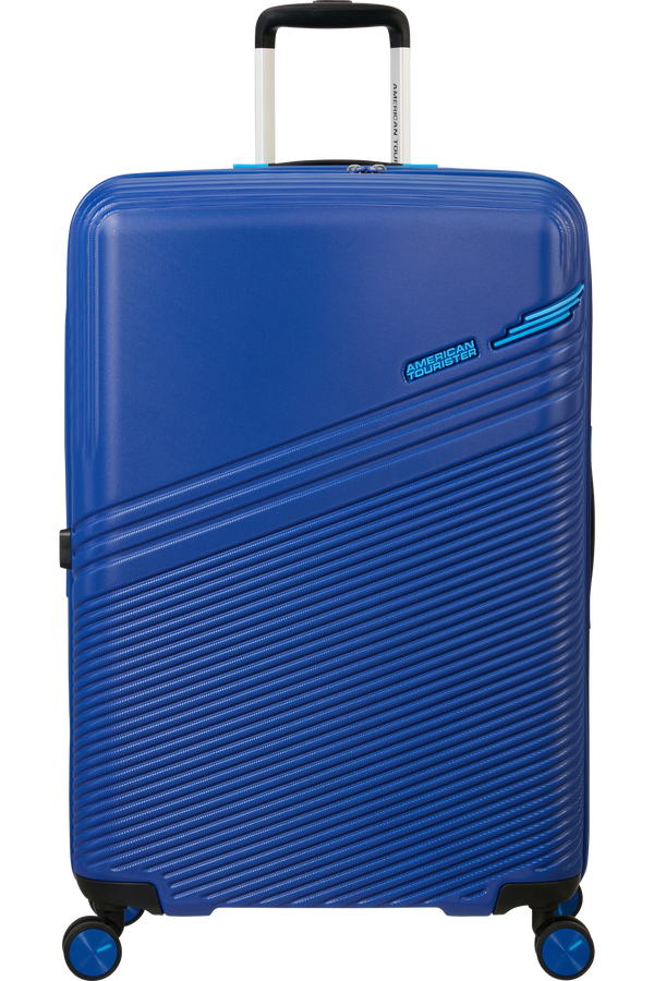 American Tourister Triple Trace Spinner TSA Expandable 76cm  Navy/Blue