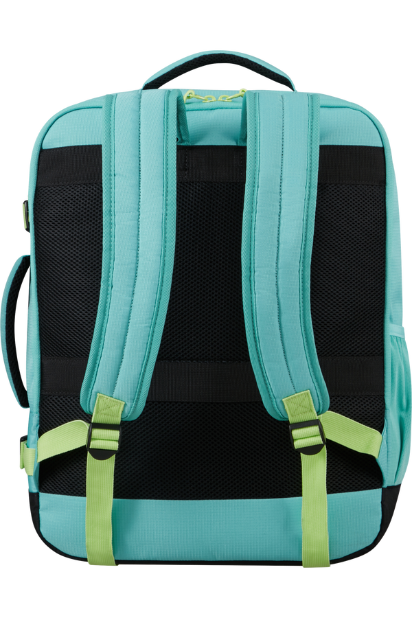 American Tourister Take2cabin Casual Backpack M  Dusty Turquoise/Lime