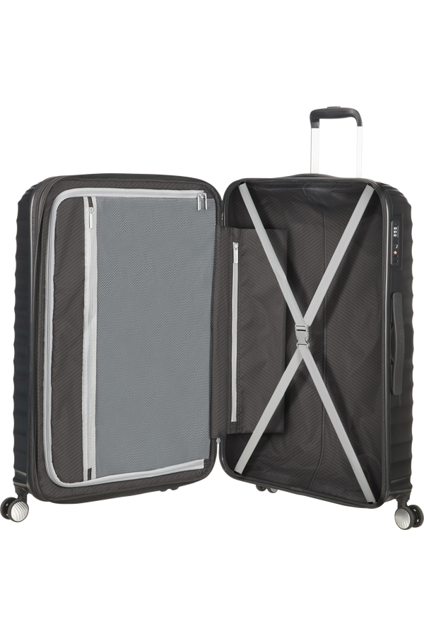 American Tourister Jetglam Spinner 77cm  Metallic Black