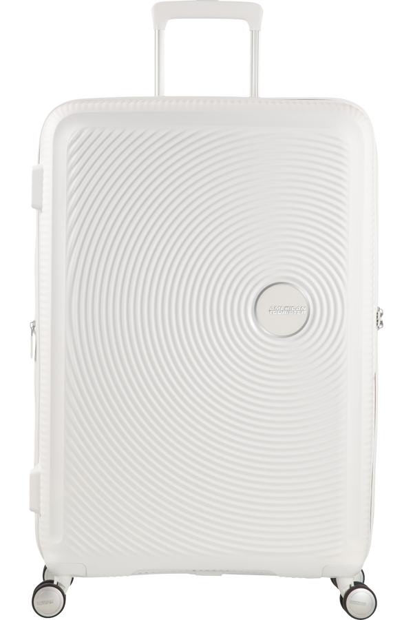 American Tourister Soundbox Spinner expansible 67cm Pure White