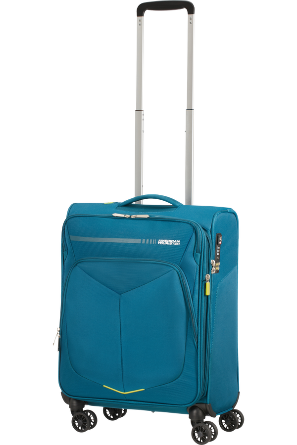 American Tourister Summerfunk Spinner Exp TSA 55cm  Teal