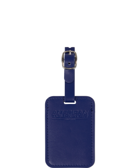American Tourist. Ta Etiqueta de equipaje rectangular x2