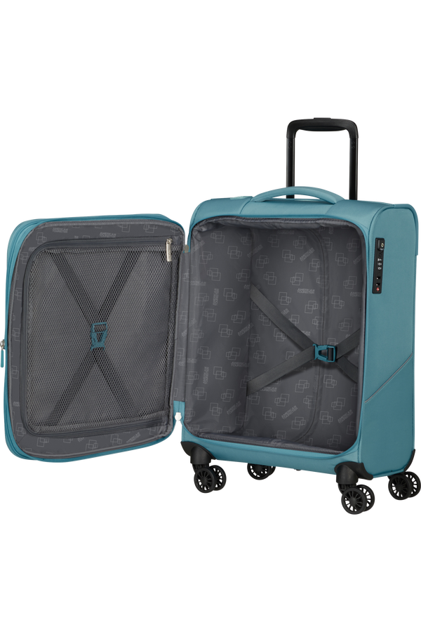American Tourister SummerRide Spinner S EXP TSA 55cm Breeze Blue