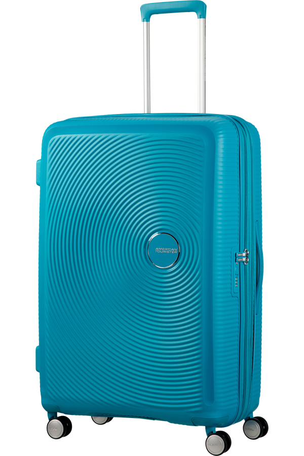 American Tourister Soundbox Spinner expansible 77cm Summer Blue