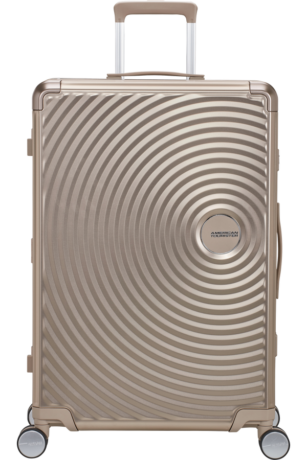 American Tourister Soundbox Alu Spinner TSA 77cm  Bronce