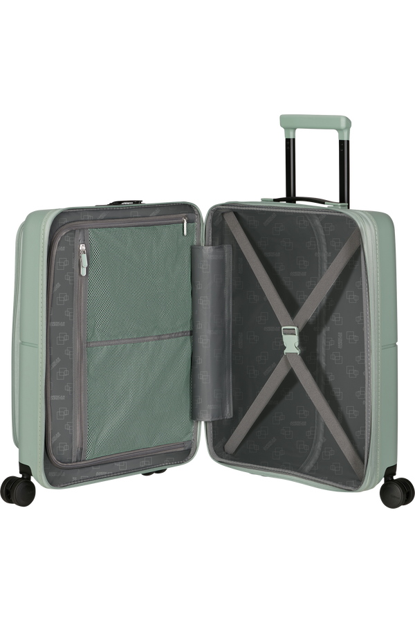 American Tourister DashPop Spinner Expandable Frontloader 55cm  Iceberg Green American Tourister DashPop Spinner Expandable Frontloader 55cm  Iceberg Green