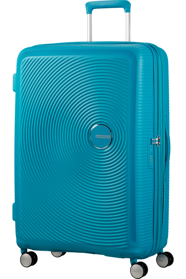 American Tourister Soundbox Spinner expansible 77cm Summer Blue