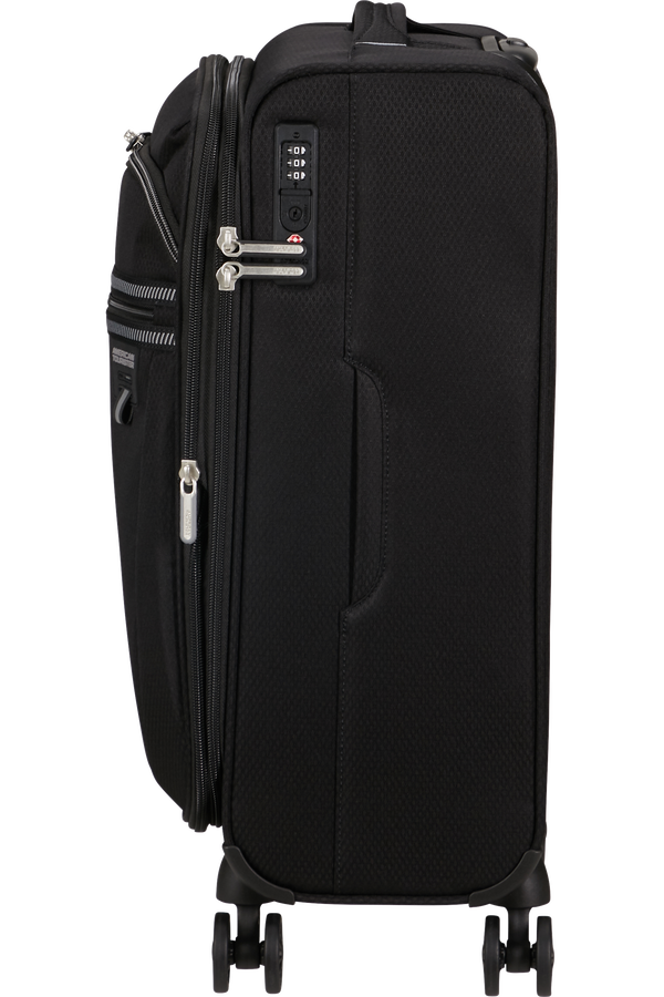 American Tourister Aerospin Spinner Expandable S  Negro