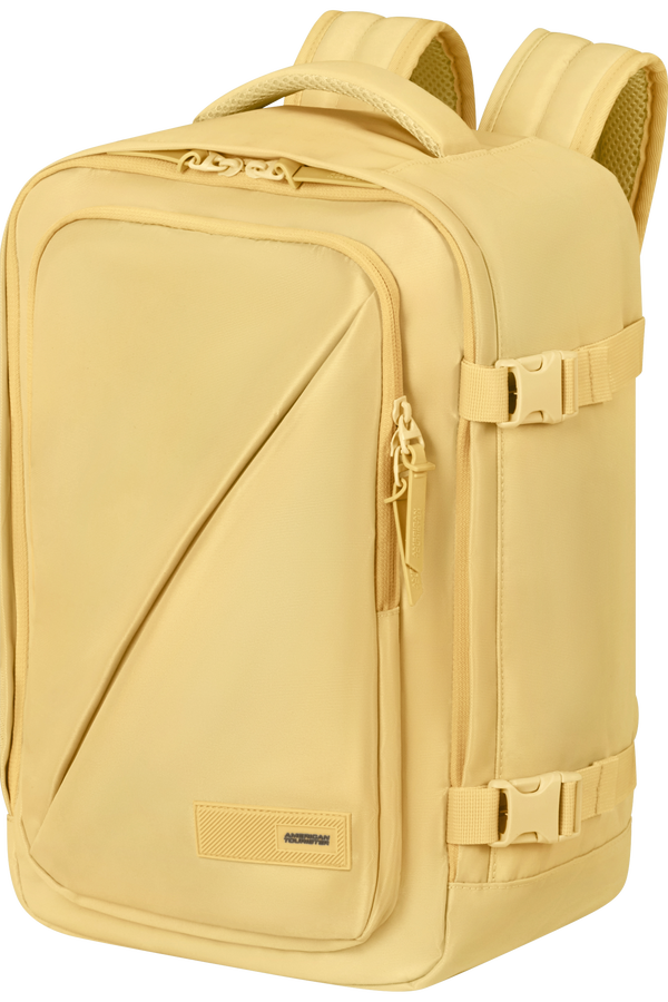 American Tourister Take2cabin Casual Backpack S  Pastel Yellow American Tourister Take2cabin Casual Backpack S  Pastel Yellow
