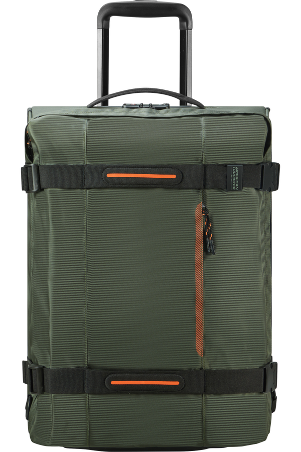 American Tourister Urban Track Duffle with wheels Backpack  Dark Khaki