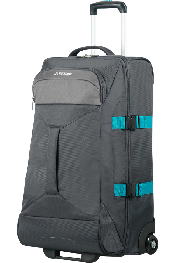 American Tourister Road Quest Bolsa de viaje con ruedas M  Grey/Turquoise