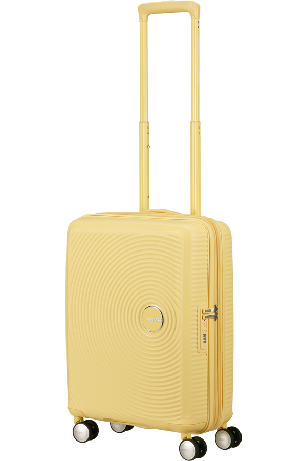 American Tourister SoundBox Spinner TSA Expandable 55cm  Pastel Yellow