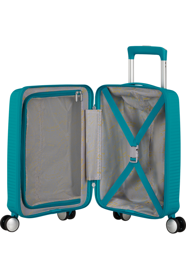 American Tourister Soundbox Mini Spinner 47cm  Deep Teal