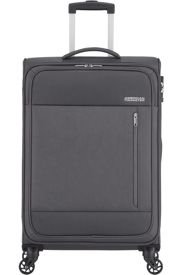 American Tourister Heat Wave Spinner TSA 68cm  Charcoal Grey
