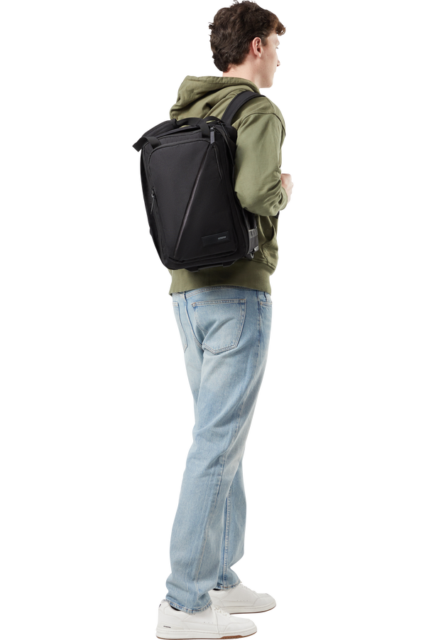 American Tourister Take2cabin Backpack with Wheels S  Negro