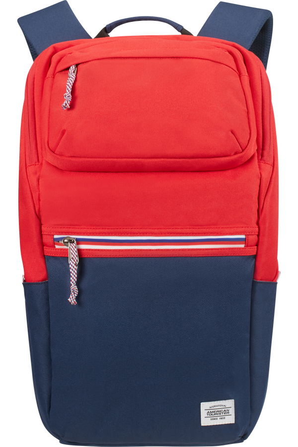 American Tourister Upbeat Laptop Backpack Zip 15.6'  Azul/Rojo
