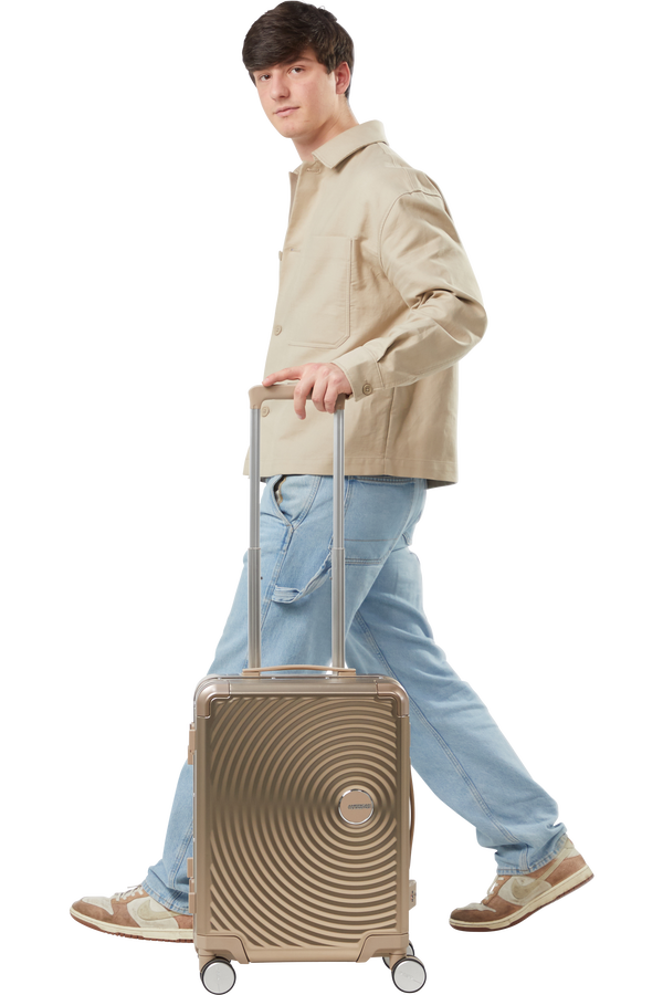 American Tourister Soundbox Alu Spinner TSA 55cm  Bronce American Tourister Soundbox Alu Spinner TSA 55cm  Bronce