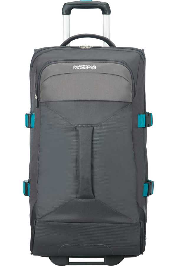 American Tourister Road Quest Bolsa de viaje con ruedas M  Grey/Turquoise
