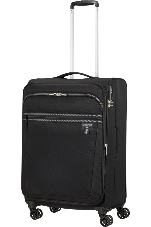 American Tourister Aerospin Spinner Expandable M  Negro