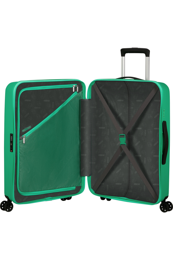 American Tourister Rejoy Spinner 68/25 Tsa 68  Jade Green