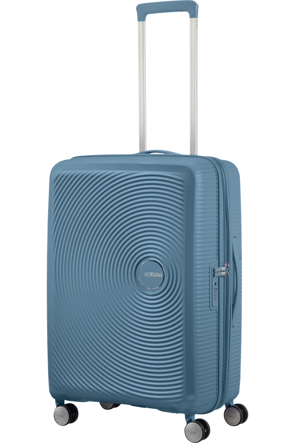 American Tourister Soundbox Spinner Expandable 67cm  Stone Blue American Tourister Soundbox Spinner Expandable 67cm  Stone Blue