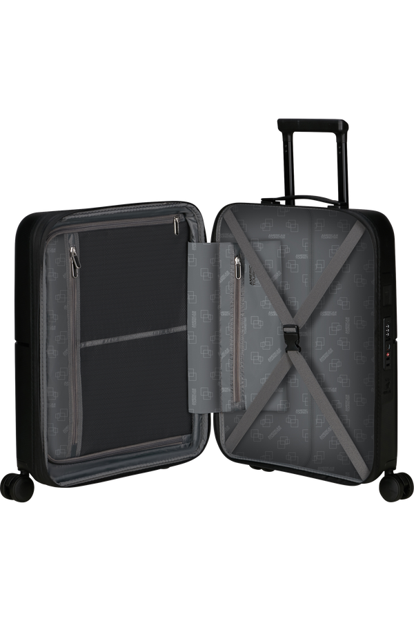 American Tourister DashPop Spinner Expandable TSA 55cm True Black