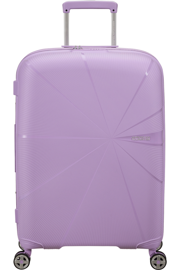 American Tourister Starvibe Spinner Expandable TSA 67cm Digital Lavender