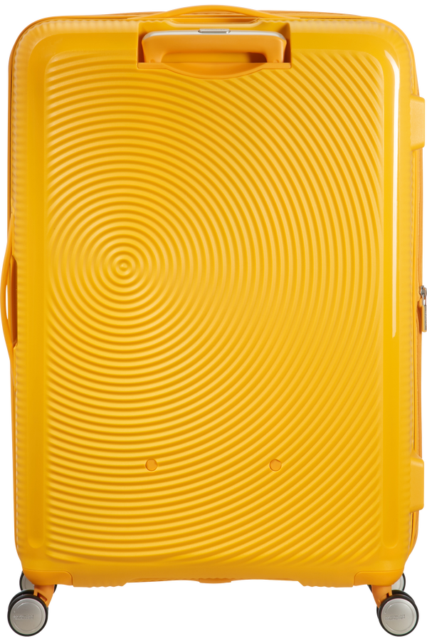 American Tourister Soundbox Spinner 77  Golden Yellow