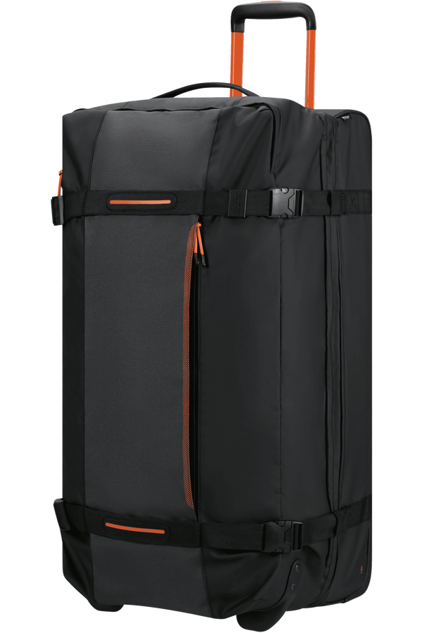 American Tourister Urban Track Duffle with wheels Lmtd L  Black/Orange American Tourister Urban Track Duffle with wheels Lmtd L  Black/Orange