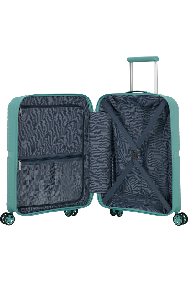 American Tourister Airconic Spinner Frontloader 15.6' 55cm  Dusty Turquoise