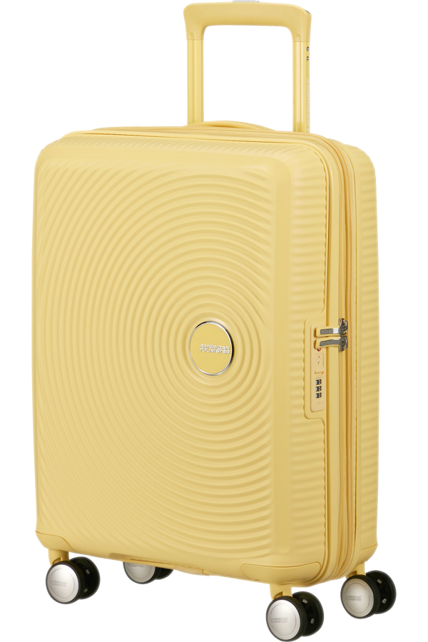 American Tourister SoundBox Spinner TSA Expandable 55cm  Pastel Yellow