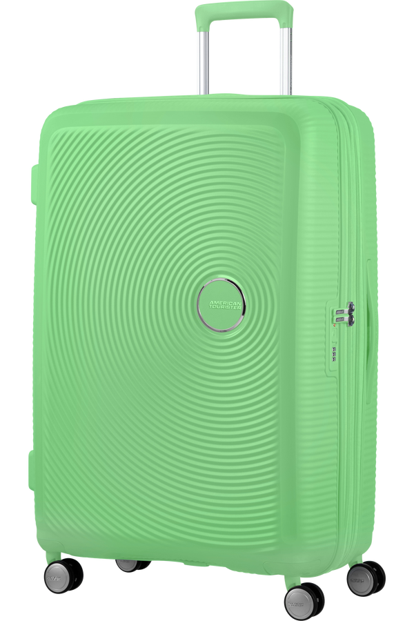 American Tourister Soundbox Spinner TSA Expandable 77cm  Spring Green