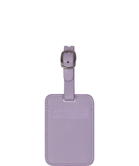 American Tourist. Ta Etiqueta de equipaje rectangular x2