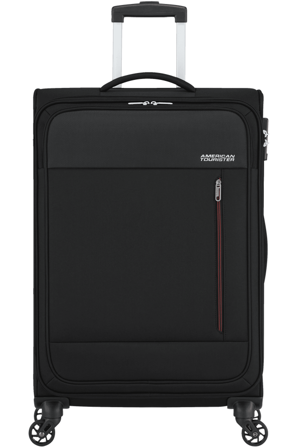 American Tourister Heat Wave Spinner TSA 68cm Jet Black