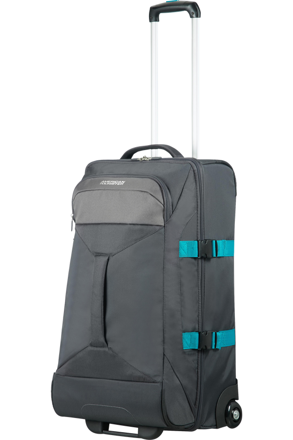American Tourister Road Quest Bolsa de viaje con ruedas M  Grey/Turquoise