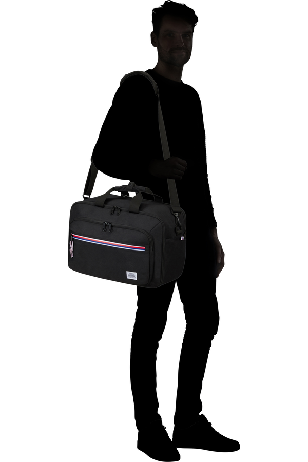 American Tourister UpBeat 3-Way Boarding Bag  Negro