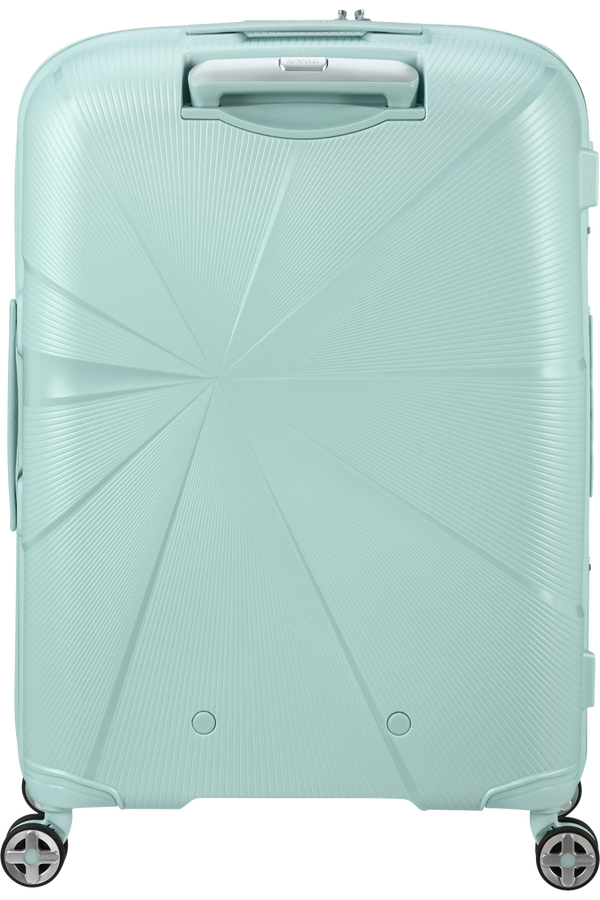 American Tourister StarVibe Spinner Expandable TSA 67cm  Metallic Surf Blue American Tourister StarVibe Spinner Expandable TSA 67cm  Metallic Surf Blue