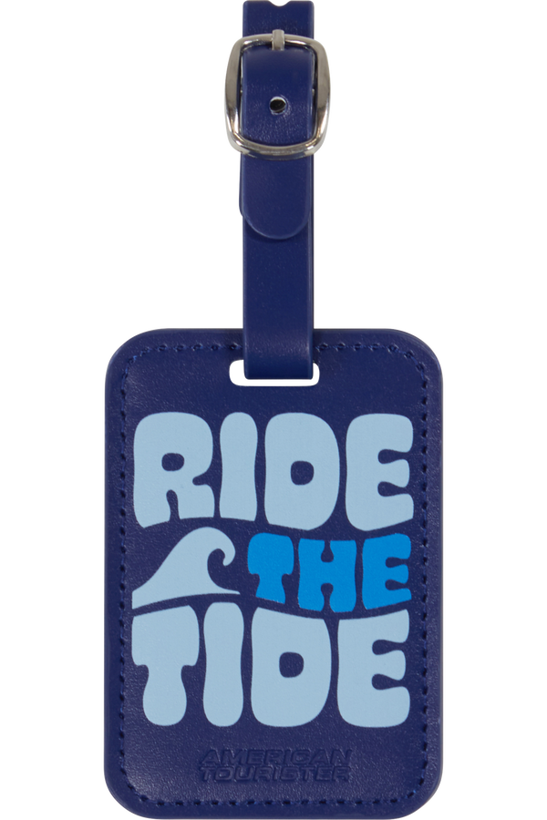 American Tourister American Tourist. Ta Luggage Tag X2 Print  Ride The Tide